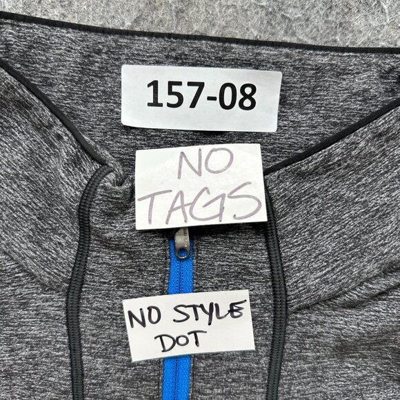 Lululemon Surge 1/2 Zip Pullover Men L Gray Solid Long Sleeve b157 - Picture 14 of 14